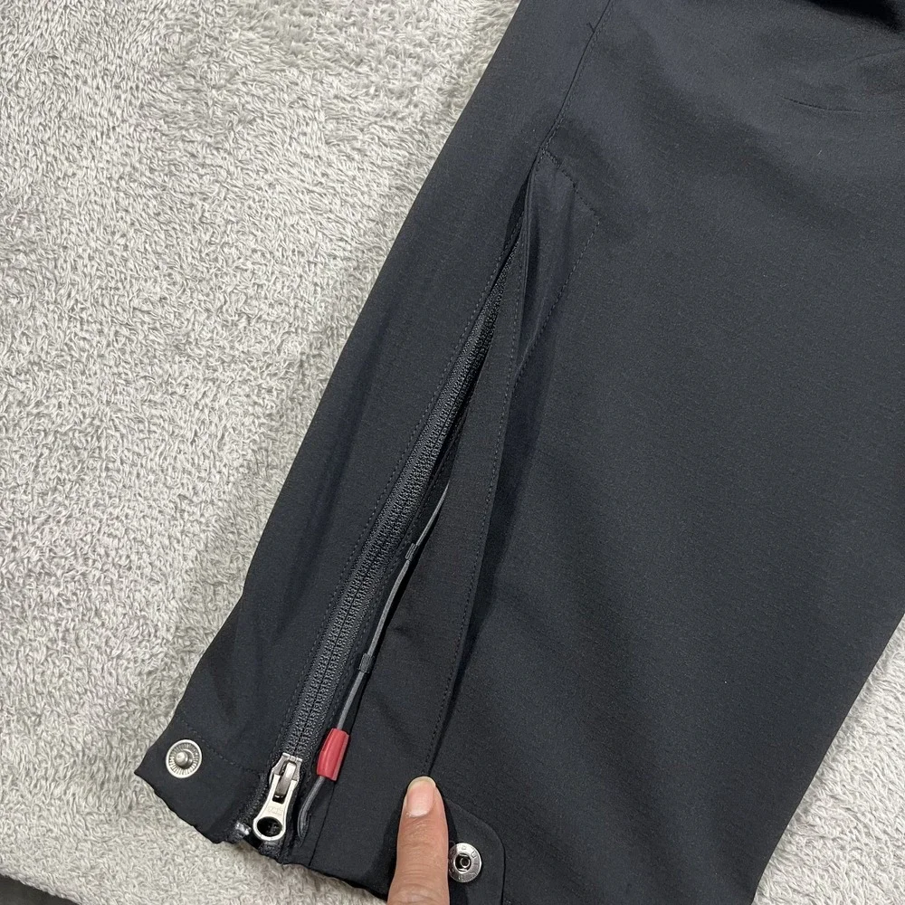 REI E1 Elements Rain Pants Mens 32x32 Black